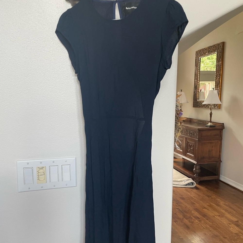 Reformation slit dress